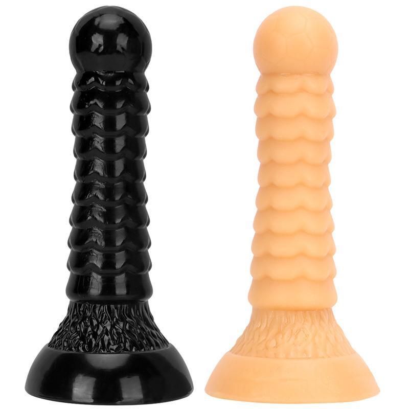 Female Simulation Masturbator Eggless Penis Private Stick Thrusting Soft Rear Anal Plug Erotic Products