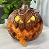 Brandneu Für Halloween-Dekoration Kürbiskopf-Dekor Horror-Ornament Sprachaktiviert Ohne Batterien 1 Stück 21*20*20cm