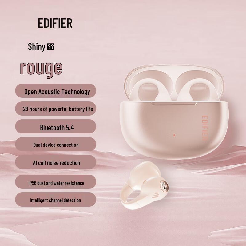 

Edifier Shiny Flow True Wireless Ear-Clip Headphones