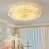 Nordic LED Crystal Circle Ceiling Lamp Living Room Bedroom Indoor Decor Pendant Light Lampara  Luminaire Chandeliers Lighting