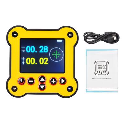 Dual Axis Digital Protractor Inclinometer Magnetic 0.02 Degrees  Accuracy Angle Finder Level Box with