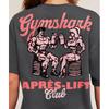 Gymshark Apr S LifT Club overSized T ShirT Onyx Grey B4c7z Gb7n