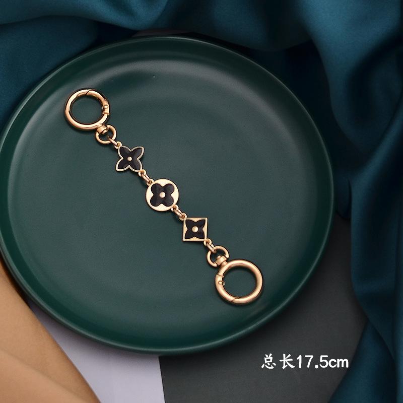 Bag Extension Chain Pearl Metal Accessories Love Buckle With One Shoulder Mahjong Armpit China-Chic Style