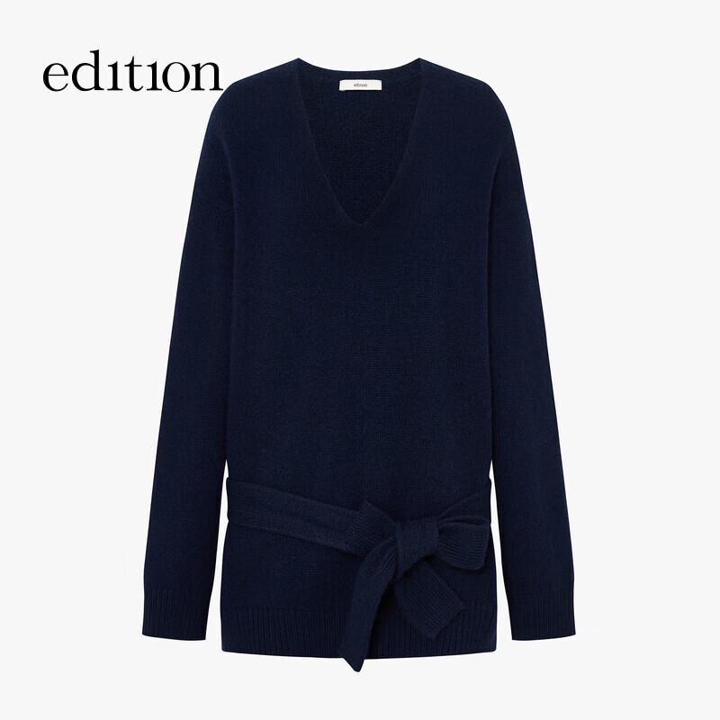 Edition Women's Yak Wool Blend V-Neck Pullover Sweater