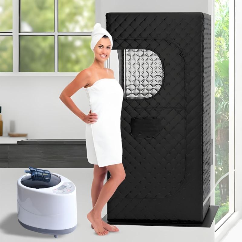 Transportable Efficient Steam Generator with 3L Large Capacity Safety Auto close for Home steambath Relaxation Experience