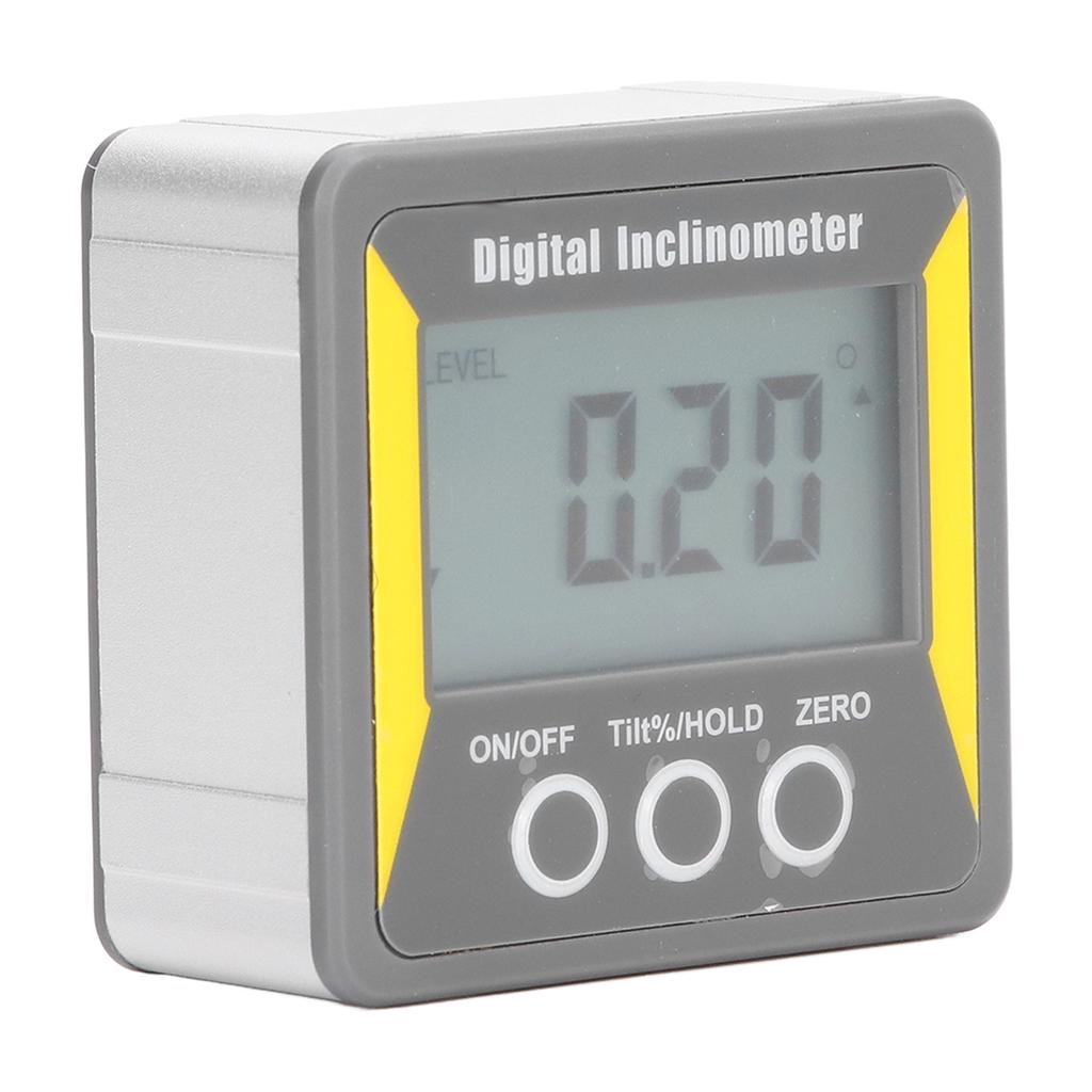 Inclinometer Digital Display Auto Shutdown Magnetic Level Angle Finder Gauge Tool