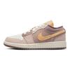 Air Jordan 1 Low SE Craft GS Inside Out - Taupe Haze Kids Sneakers Tan Mint-Foam Celestial-Gold DZ4465-200