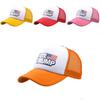 Trump Presidential Vote Election Retro Summer Truck Adult Net Hats Cap Unisex