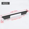 KAK Black Kitchen Handle Fashion Aluminium Alloy Cupboard Door Pulls Wardrobe Cabinet Handle Long Furniture Handle Hardware