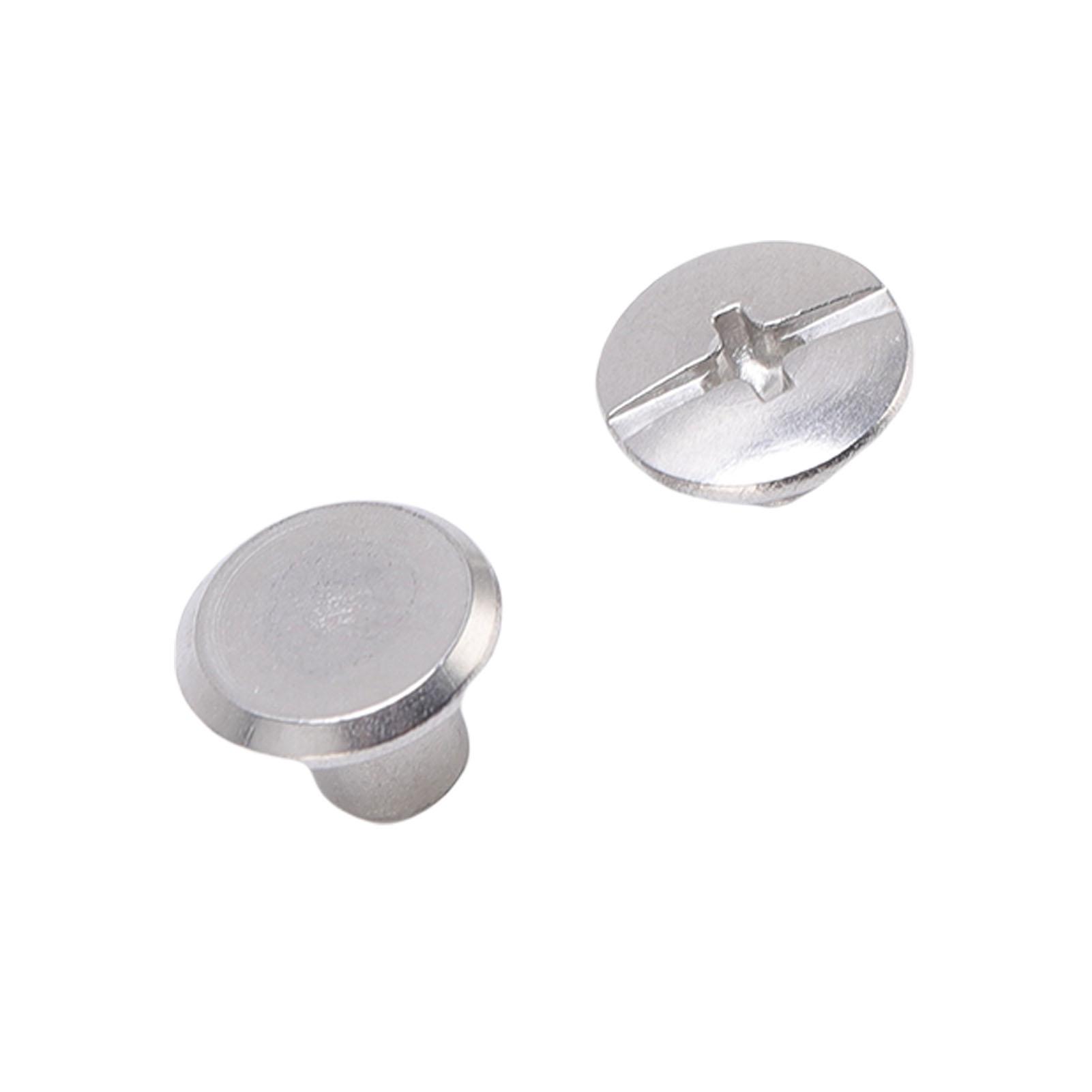 

50 пар 0,18x0,2x0,35 дюйма Комплект кожаных заклепок M3.5 Нержавеющая сталь Плоская круглая головка Заклепка и винт