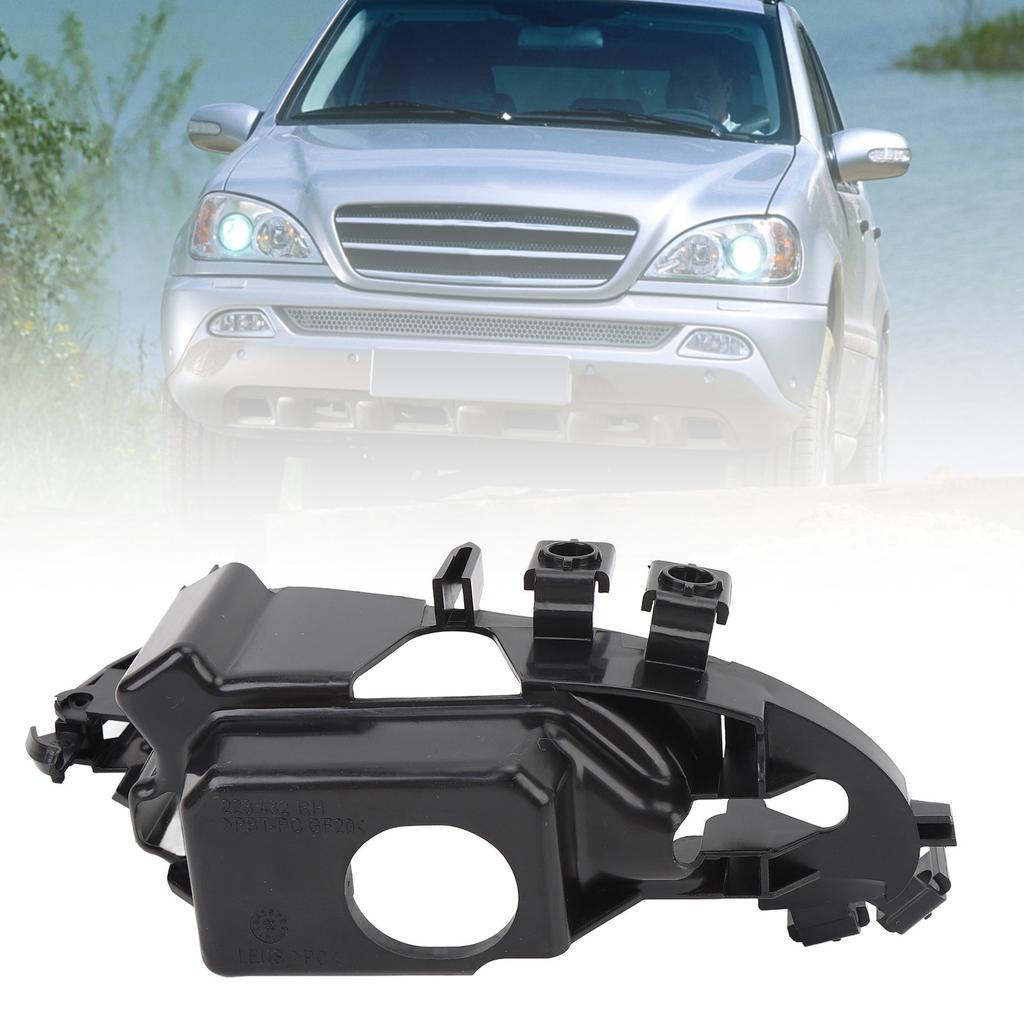 Fog Lamp Trim Frame Rugged Structure Prevent Vibration Front Bumper Fog Light Bracket 1638201112 for W163 ML320 ML500 ML350