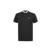Black And White Collar Short Sleeve Polo Shirt Men Tops 3H1F84-1J46Z-0999