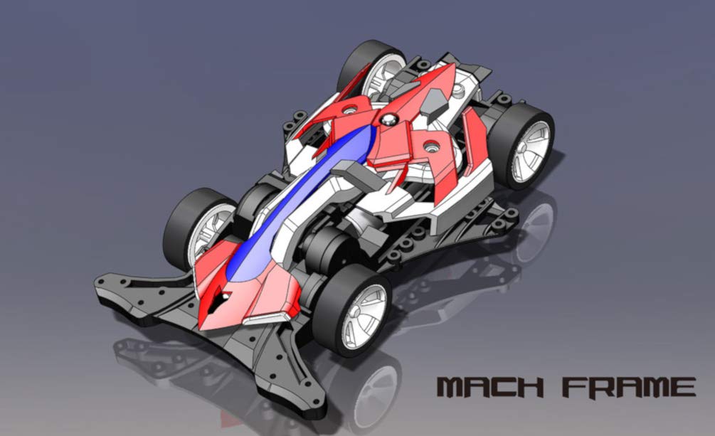 Tamiya Mini 4WD REV Series 14 Mach Frame 18714 1/32 No. (FM-A Chassis)