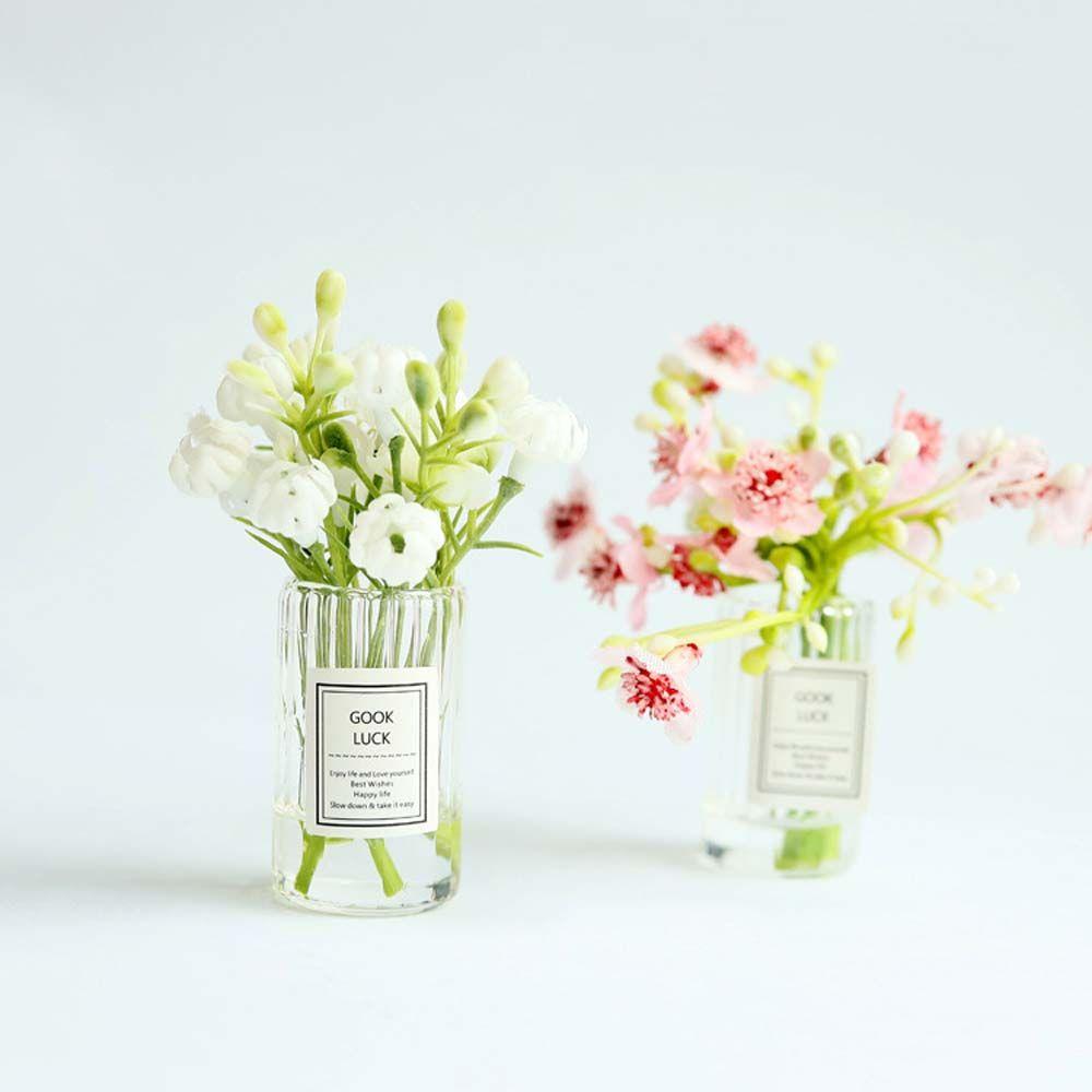 1:12 Dollhouse Miniature Simulation Potted Plants Doll House Decoration Dollhouse Accessories