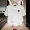 Trendy Brand Short-Sleeved Pure Cotton Men'S Printed T-Shirt Trendy Men'S And Women'S Versatile Round Neck T-Shirt Men'S