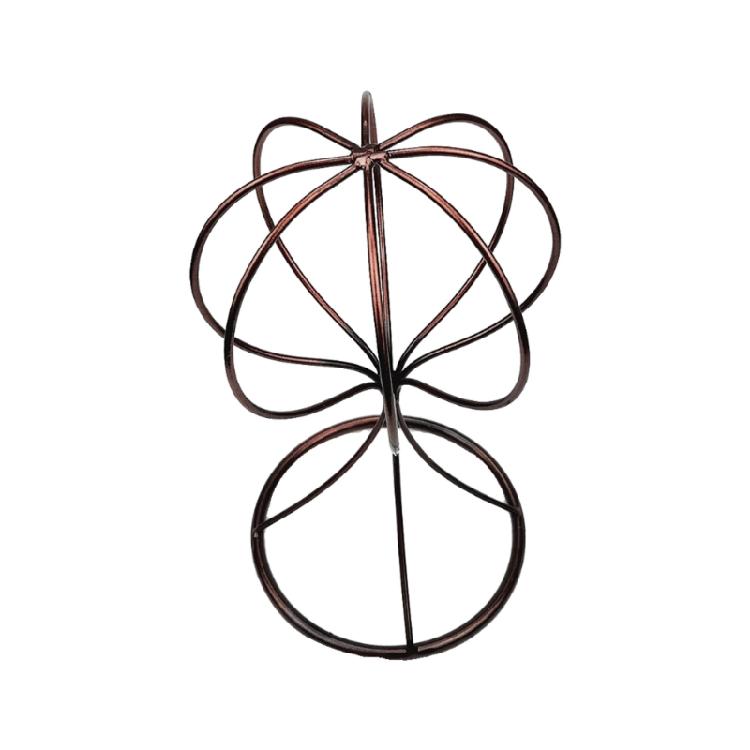 Multipurpose Iron Hat Display Stands With Stable Base Suitable for Exhibitions and Photography Props Daily Use