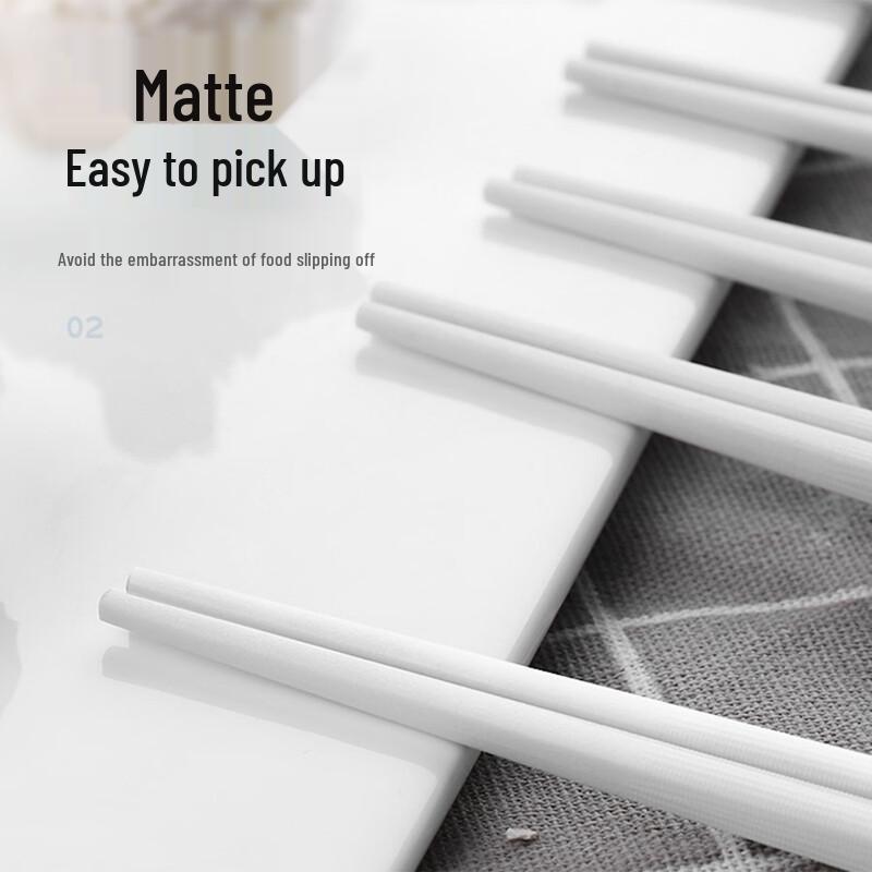 Ru Han White Gold-Tipped Chopsticks