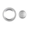 2Pcs Blue/Silver Start Push Button Cover&Ring,For Land Rover Discovery Sport LR5 Range Rover Sport Vogue Evoque,Car Accessories