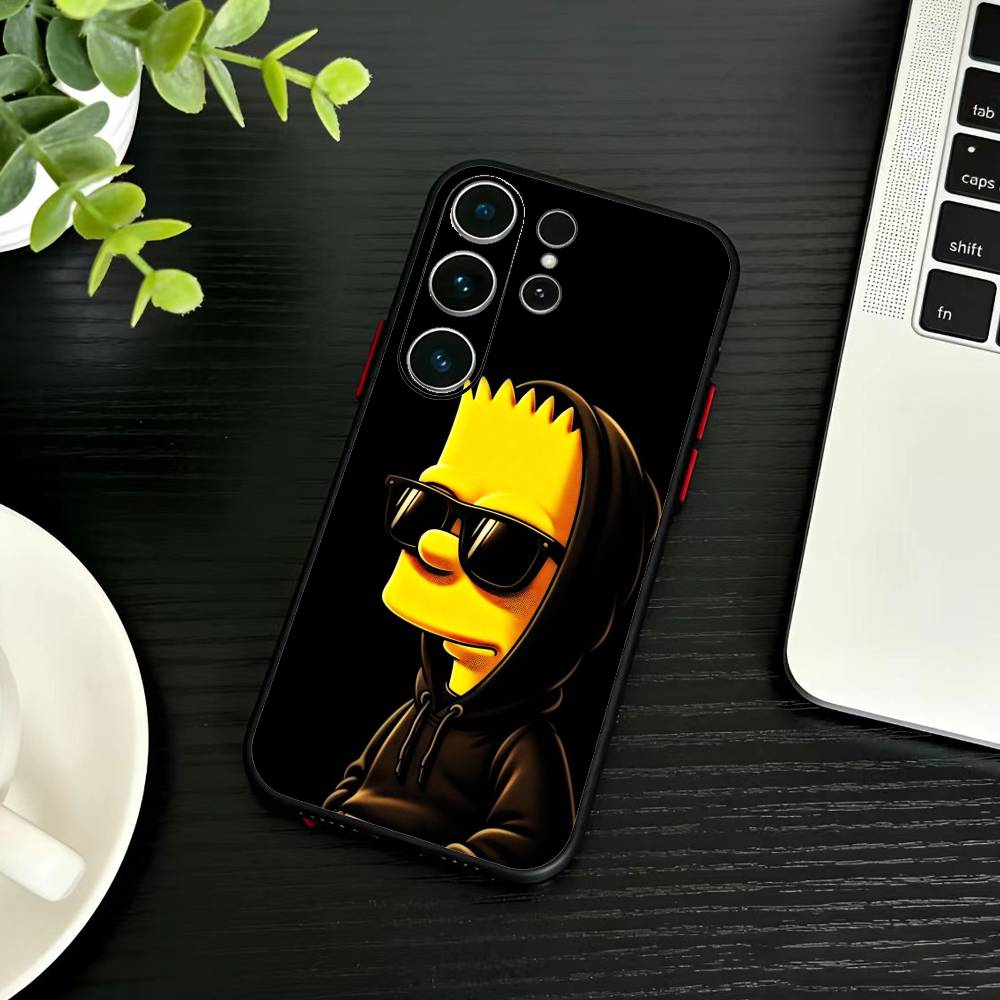 

The I-Simpsons Cartoon Phone Case For Samsung S26,S25,S24,S23,S22,S21,S20,S30,Ultra,Plus,Fe,Note,5G Black Cover Samsung S30Ultra5G