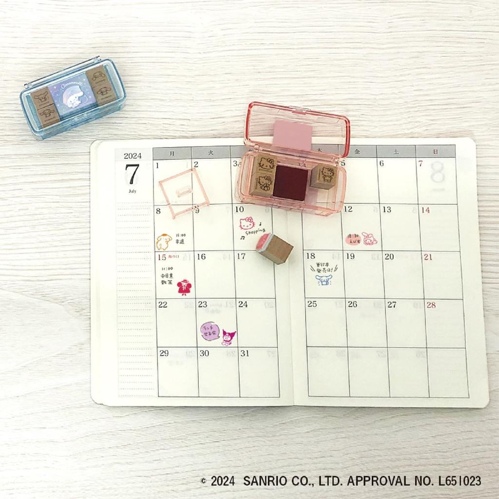 Beverly Sanrio Kuromi Sanrio Characters Stamp Mini Stamp SGM-026