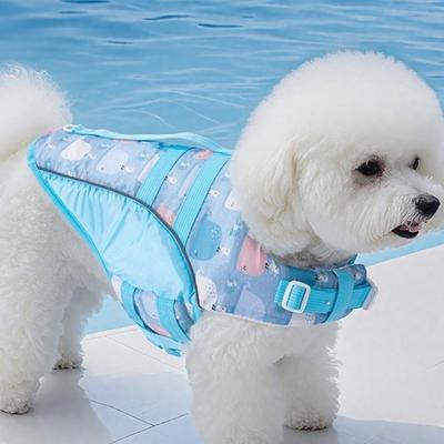 Adjustable Pet Safety Vest High Buoyancy High Flotation Life Vest Small Medium Dogs