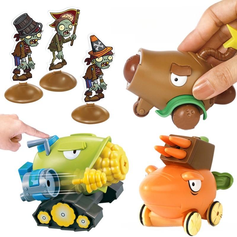 Vs Zombies Plants Kid Toy Set With Launch And Light Effects For Play Interactive