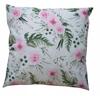 Pillowcase In Garden Flowers Pink 40x40