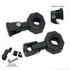 1/2Pcs Motor Light Mount Bracket 360° Adjustable Anti-Slip Clamp Fit for Motorcycle Spotlight Modified Parts