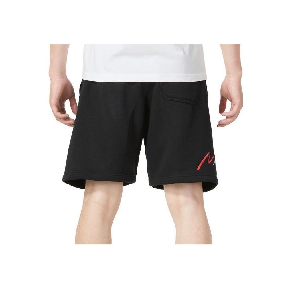Nike Embroidered Logo Sport Breathable Casual Knit Shorts Men Bottoms Black FB7683-011