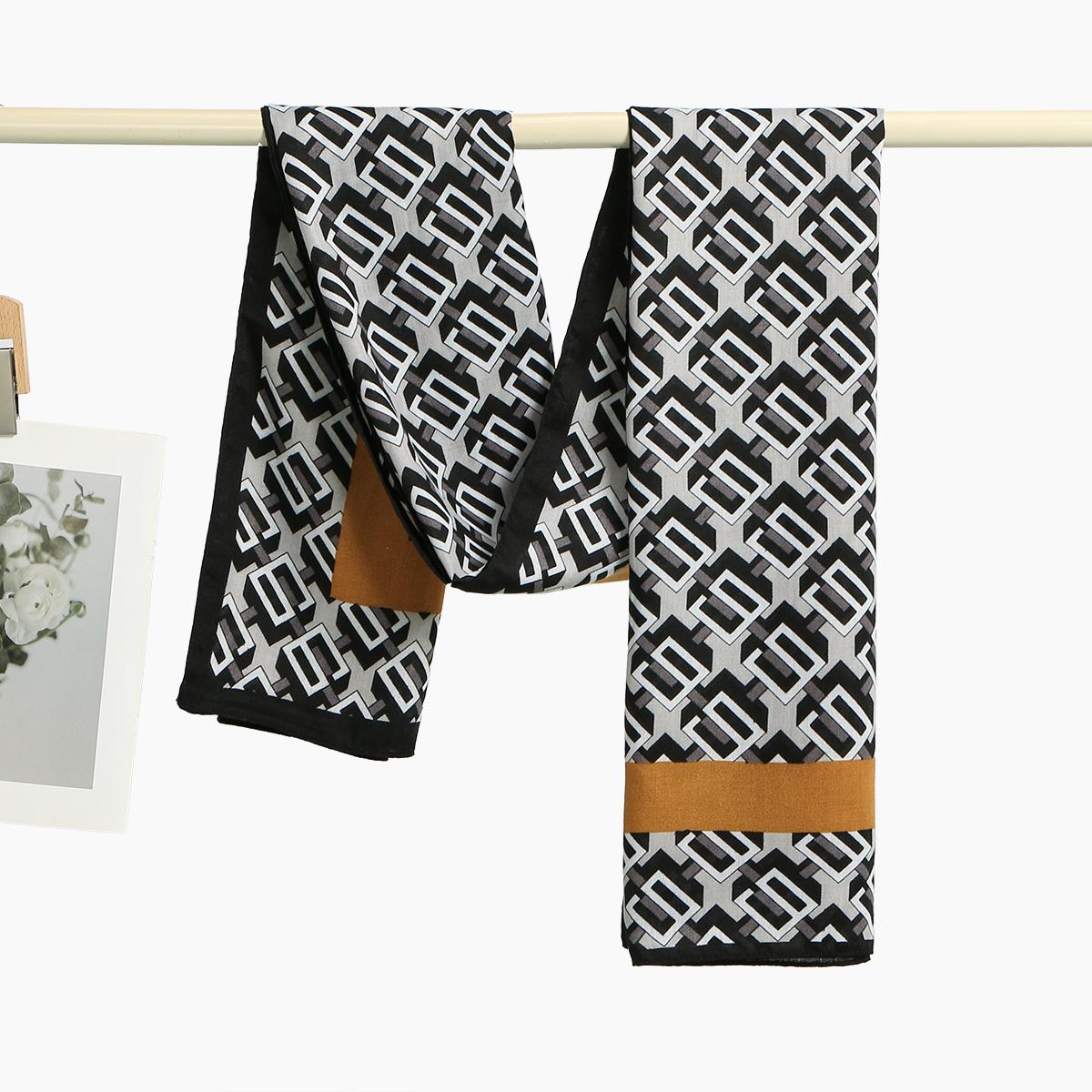 

Fashion Printed Cotton Linen Scarf Shawls Woman Autumn Winter Warm Scarves Breathable Long Wraps Muslim Hijabs Foulard Turban