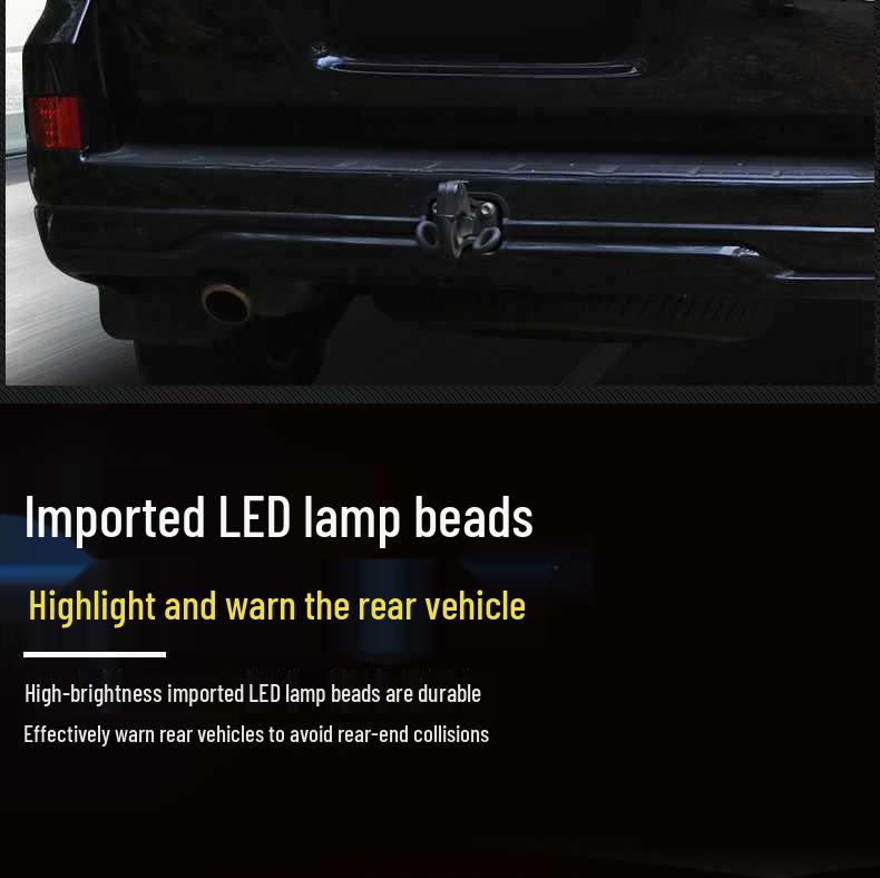LED Rear Tailgate Trim Strip with Brake Lights for 2008-2023 Land Cruiser