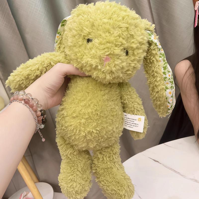 Plush Toy Yami Rabbit Plush Super Soft Cute Rabbit Doll Soothing Doll Birthday Gift Cotton Filled Skin Friendly Fabric Toy