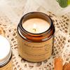 Retro Scented Candle Gift Box - Decorative Glass Cup for Weddings & Home Fragrance.