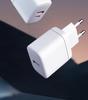 Korean Standard 20W Dual Port Charger - KC Certified Fast Charging A+C Ports