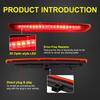 Rückseitige Bremsleuchte Rote LED Hochmontierte Bremsleuchte Für Fiat Punto Evo Abarth Grande Punto 2008-2012 Drittes Bremslicht 51974522
