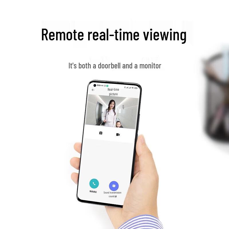 Xiaomi Smart Doorbell 3 2K HD Wireless Video Doorbell Camera with Receiver Kit (CN version)