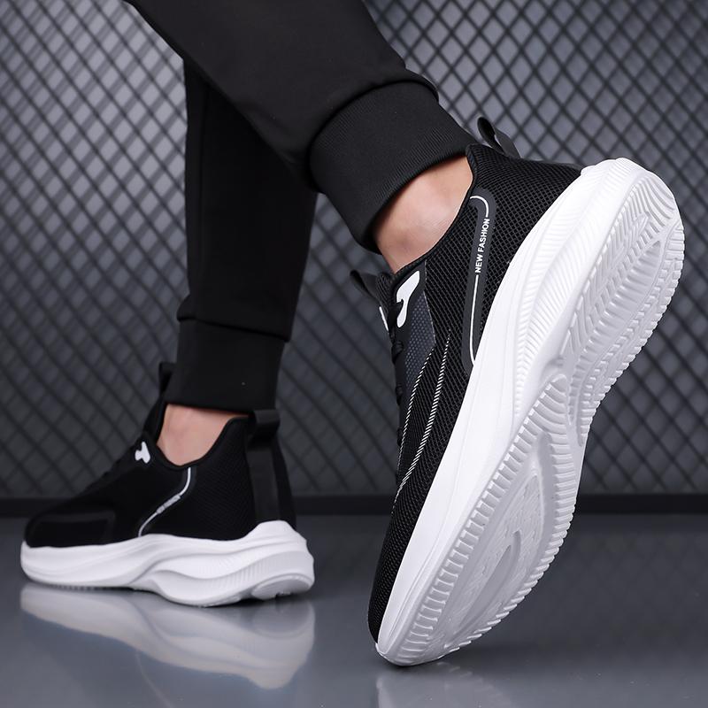 Fashion Men's Sports Shoes Lightweight Breathable Wear Resistant Non Slip Mesh Sneakers Comfortable Fashion Running Shoes for Men