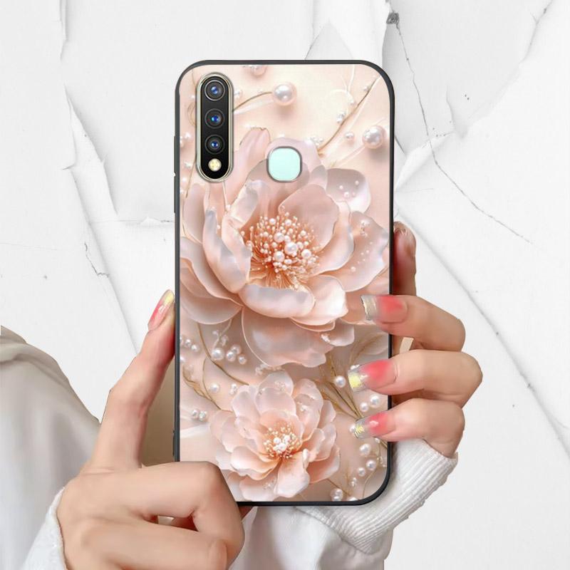 Case For Vivo Y19 Y 19 Cover Silicone Soft TPU Phone Case For Vivo Y19 1915 VIVOY19 Funda Capa Fashion Shockproof Shell Coque