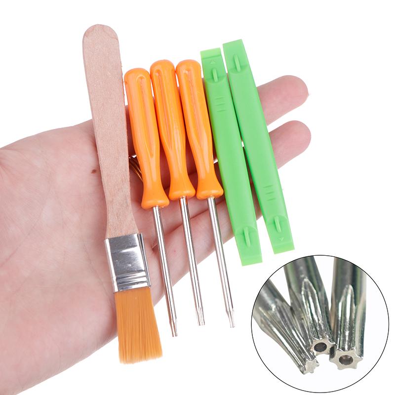 1 Set Torx T6 T8 T10 Security Screwdriver For Xbox One 360 Series Ps3 Ps4 Ps5 Repairing Opening Tool Screw Driver