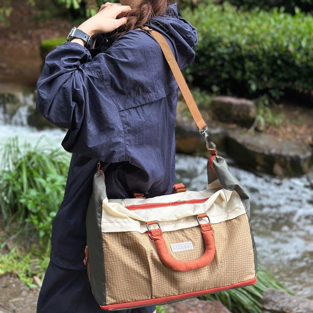 Erweiterbare Leichte Reisetasche mit Nass-/Trocken-Trennung & Großem Fassungsvermögen - Faltbare Sport-, Fitness- & Yogatasche