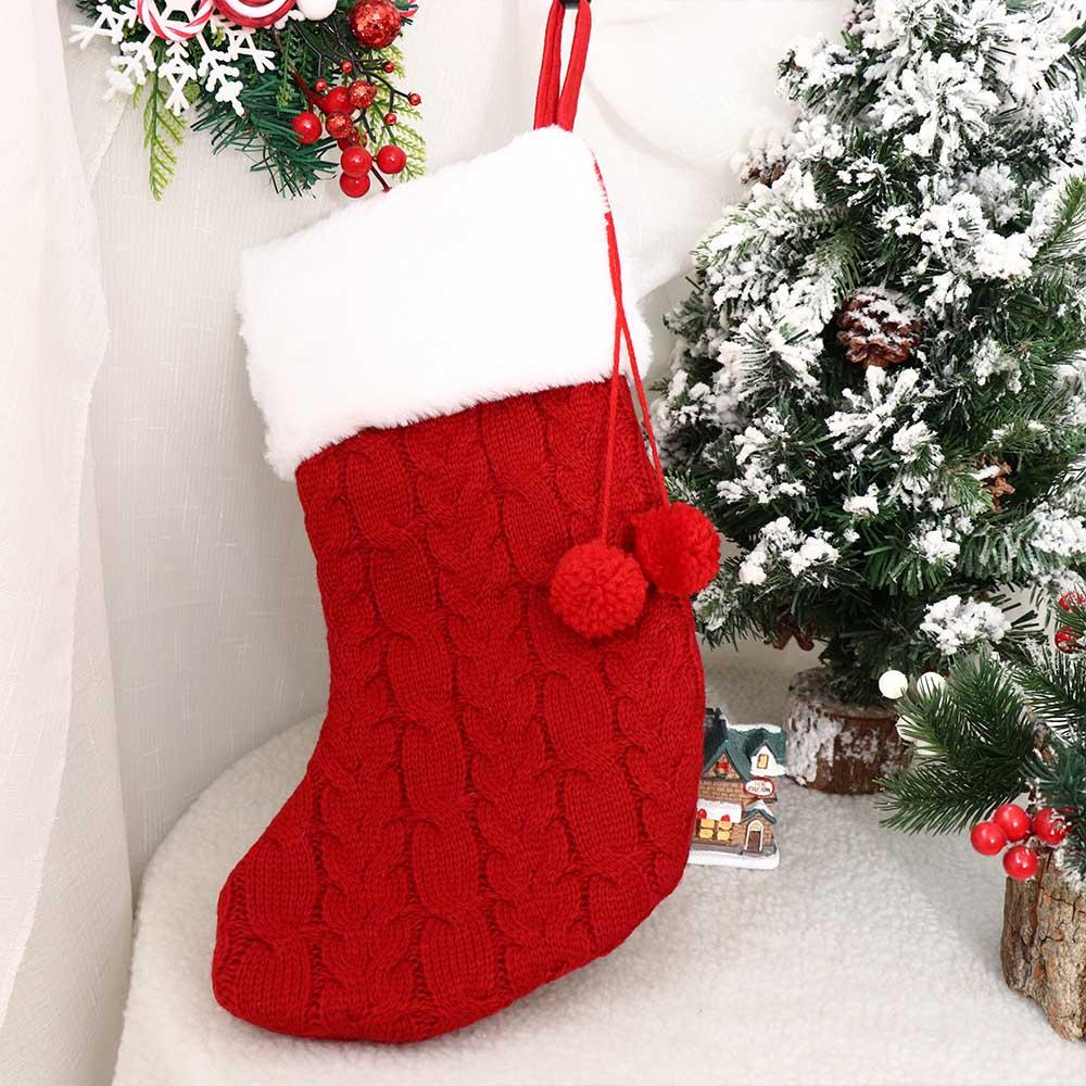 Large Capacity Merry Christmas Socks Personalized Christmas Tree Pendant  Xmas Gift