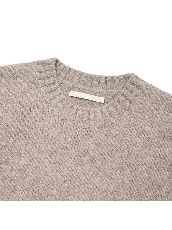 KIRSH Collection Round Neck Knit [Oatmeal]