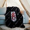 1pz Coperta Morbida in Flanella Stampata Fulham F.C. per Camera da Letto Adulto Soggiorno Divano Campeggio Viaggio Regali per Fan Regali di Natale