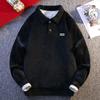 Men's Thick Fleece Pullover Sweatshirt