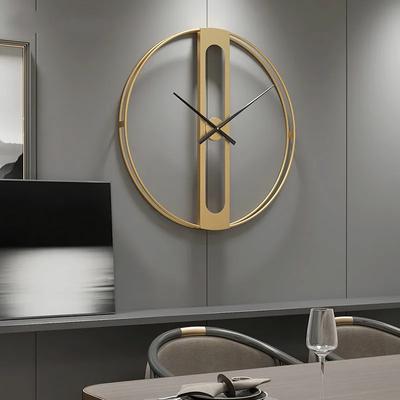 Severské kovové nástěnné hodiny, retro železné kulaté, velké venkovní zahradní hodiny, bytová dekorace, nástěnné hodiny, moderní design, reloj pared