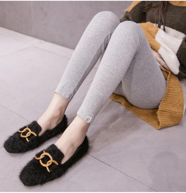 

Леггинсы для беременных с иконкой котенка 2024 - Высокая посадка, облегающий крой для всех сезонов XXL светло-серый