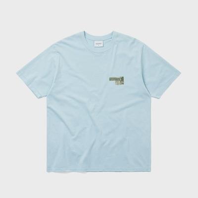 ThIs Is Never That Tsnvt Collage Tee Soft Blue