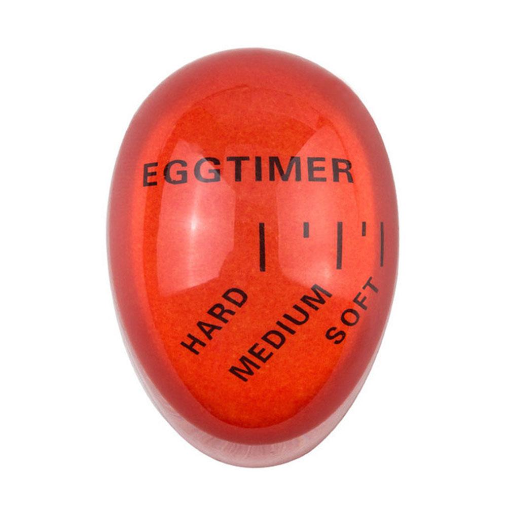 2 PCS Cute Resin Egg Timer - Color Changing Boiled Egg Cooker Kitchen Tool
