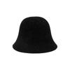 Chenille Women Panama Cap Solid Color Bucket Hat Elegant Knitted Fisherman Hat  Streetwear