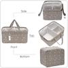 Hinwo Diaper Storage Diaper Baby Supplies Storage Baby Baby Gift Small Bag, Pouch, Case, Basket, Bag, Box, Foldable, Baby, Prep, (Gray, Star)